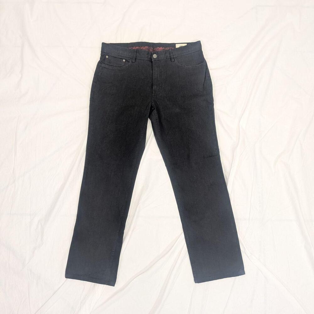 English Laundry Black Cotton Stretch Jeans 34x30